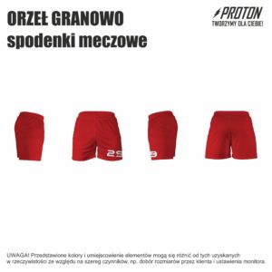 Spodenki meczowe Orzeł Granowo