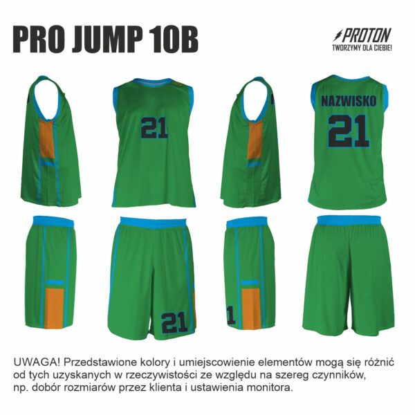 Strój koszykarski Pro Jump 10B - męski