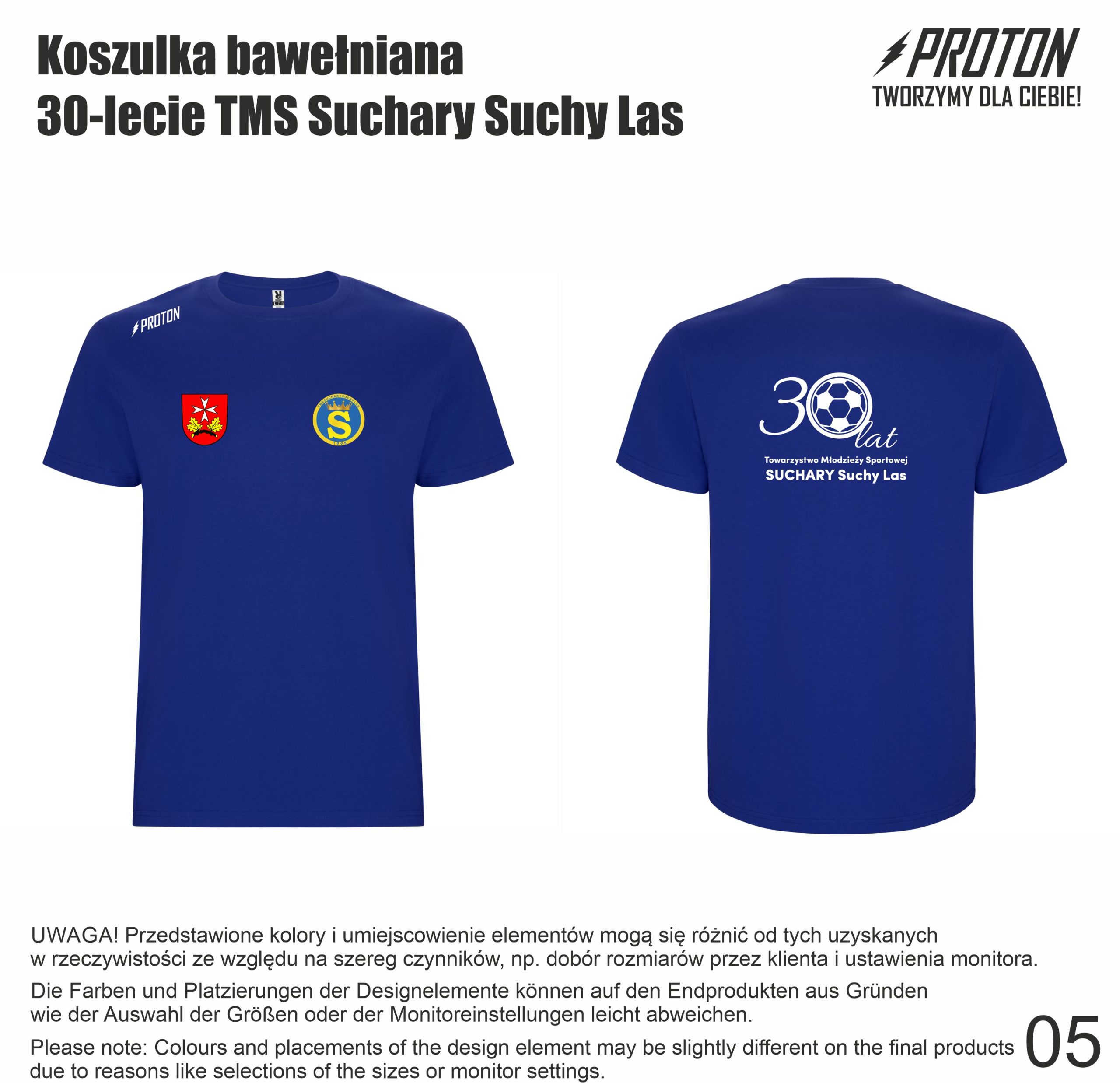 Suchary Suchy Las - koszulka z okazji 30-lecia